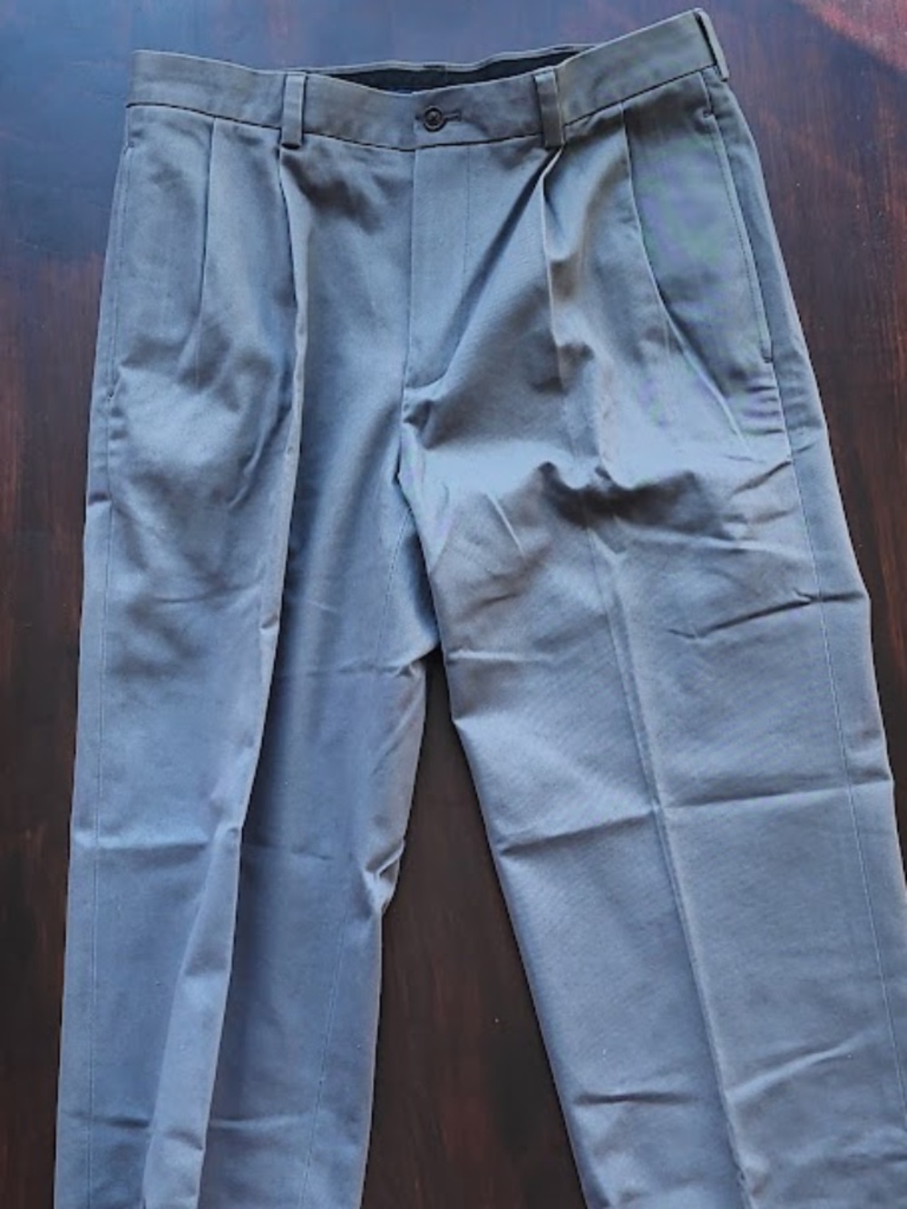 Brooks Brothers Advantage Chino Thompson Pants Men's 32x30 Double Pleated Cotton